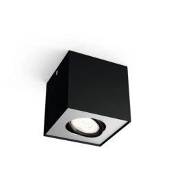 Spot LED Philips Box WarmGlow Noir 4,5W - Noir