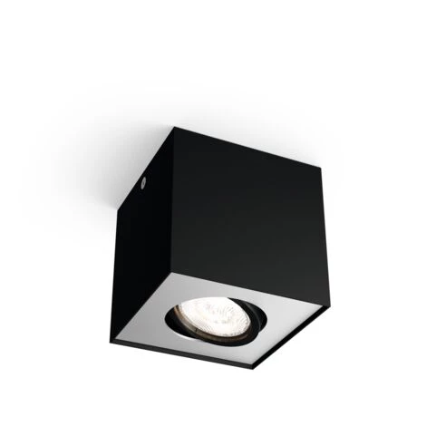 Spot LED Philips Box WarmGlow Noir 4,5W - Noir 3 Spot LED Philips Box WarmGlow Noir 4,5W - Noir