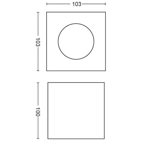 Spot LED Philips Box WarmGlow Noir 4,5W - Noir 4 Spot LED Philips Box WarmGlow Noir 4,5W - Noir – Image 2
