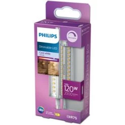 Ampoule LED Crayon Philips Blanc Froid R7S 14W