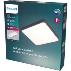 Plafonnier Philips Marron LED 32W - Brun
