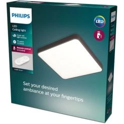 Plafonnier Philips Marron LED 32W - Brun -PHILIPS Soldes 70093948 4