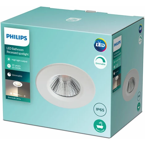 Philips - Functional Dive SL261 Spot Encastré Rond, LED, Blanc, 8x5x7 5 Philips - Functional Dive SL261 Spot Encastré Rond, LED, Blanc, 8x5x7 – Image 3