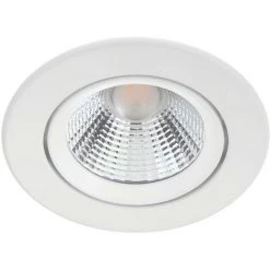 Philips - MyLiving Sparkle Spot Encastré Rond, LED, Blanc, 8x5x7