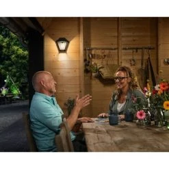 Philips - Applique Pour Jardin Et Terrasse Noire, E27 -PHILIPS Soldes 70493243 3