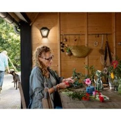 Philips - Applique Pour Jardin Et Terrasse Noire, E27 -PHILIPS Soldes 70493243 4