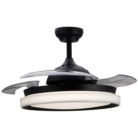 Philips - Bliss Lumière LED Et Ventilateur De Plafond, Régulation Progressive, Noir, 42x51x51, 2700-4000K, 4500 Lumen 3 Philips - Bliss Lumière LED Et Ventilateur De Plafond, Régulation Progressive, Noir, 42x51x51, 2700-4000K, 4500 Lumen