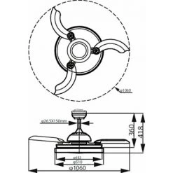 Philips - Bliss Lumière LED Et Ventilateur De Plafond, Régulation Progressive, Noir, 42x51x51, 2700-4000K, 4500 Lumen 7 Philips - Bliss Lumière LED Et Ventilateur De Plafond, Régulation Progressive, Noir, 42x51x51, 2700-4000K, 4500 Lumen -PHILIPS Soldes 70493250 3