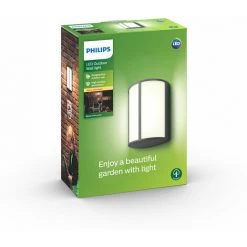 Philips - MyGarden Stock Applique Murale Anthracite, Jardin Et Terrasse, 25x18x9, LED -PHILIPS Soldes 70493266 3