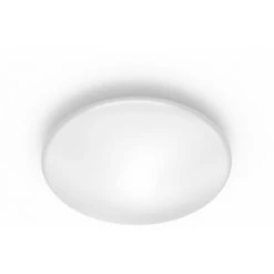 Philips - MyLiving CL253, Plafonnier Rond, Blanche, 8x26x26, Lumen 1150, Color 2700