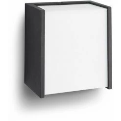 Philips - MyGarden Macaw Applique Lumière Noire, Jardin Et Terrasse, 23x12x9, LED