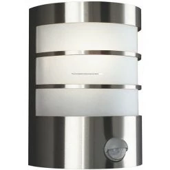 Philips - MyGarden Calgary Applique Murale Acier Inoxydable, Lumière Chaude, Avec Détecteur De Mouvement