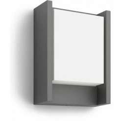 Philips - Applique Murale MyGarden, Arbour Anthracite LED 22x16x7.5 Lumière Chaude