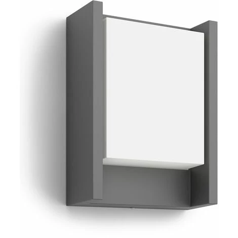 Philips - Applique Murale MyGarden, Arbour Anthracite LED 22x16x7.5 Lumière Chaude 3 Philips - Applique Murale MyGarden, Arbour Anthracite LED 22x16x7.5 Lumière Chaude