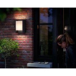 Philips - Applique Murale MyGarden, Arbour Anthracite LED 22x16x7.5 Lumière Chaude 9 Philips - Applique Murale MyGarden, Arbour Anthracite LED 22x16x7.5 Lumière Chaude -PHILIPS Soldes 70493542 4