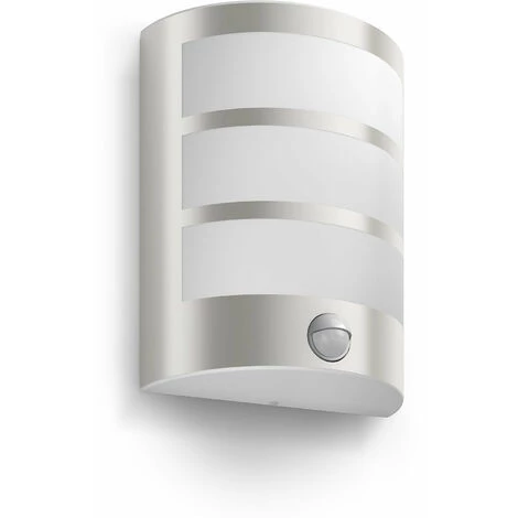 Philips - MyGarden Python IR Applique Murale Acier Inoxydable, Jardin Et Terrasse, 21x17x10, LED 3 Philips - MyGarden Python IR Applique Murale Acier Inoxydable, Jardin Et Terrasse, 21x17x10, LED