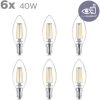 Lampe À Incandescence LED Bougie Philips E14 4,3W -PHILIPS Soldes 71092783 1