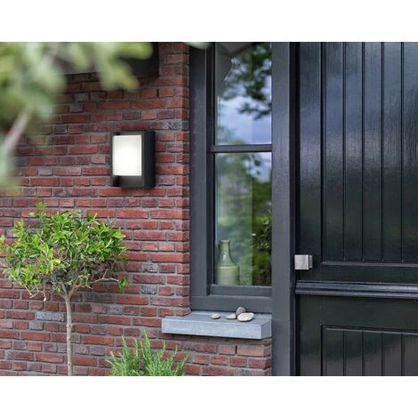 Philips - Applique Murale MyGarden, Arbour Anthracite LED 22x16x7.5 Lumière Froide 5 Philips - Applique Murale MyGarden, Arbour Anthracite LED 22x16x7.5 Lumière Froide – Image 3