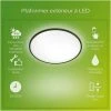 PHILIPS Plafonnier LED SUPERSLIM - 15W - IP54 - Noir -PHILIPS Soldes 72146686 1