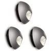 Pack De 3 Philips - 690858716 - Ledino Led Wall Grey -PHILIPS Soldes 7556820 1