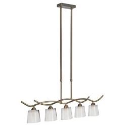 Philips Massive - 382060610 - Suspension 5 Lampes Rousseau