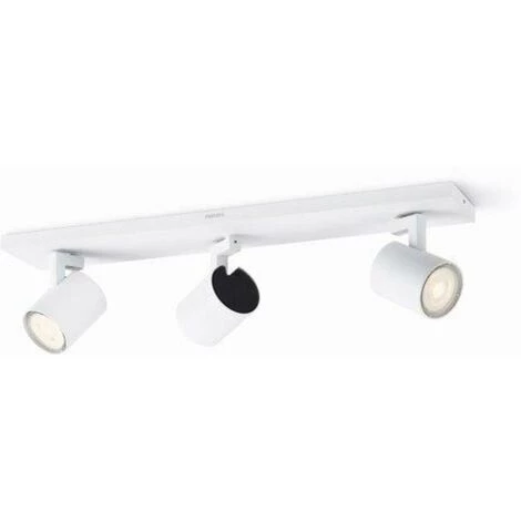 Spot De Plafond Philips Lighting Runner 5309331P0 GU10 N/A Puissance: 10.5 W Blanc Chaud N/A 4 Spot De Plafond Philips Lighting Runner 5309331P0 GU10 N/A Puissance: 10.5 W Blanc Chaud N/A – Image 2