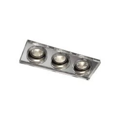 PHILIPS  Luminaire Déco Rectangle Chrome Encastré Triple Narbonne 3x50w 230v PHILIPS 595631181 -PHILIPS Soldes 9554099 2