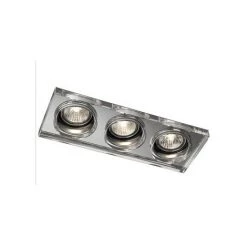 PHILIPS  Luminaire Déco Rectangle Chrome Encastré Triple Narbonne 3x50w 230v PHILIPS 595631181 -PHILIPS Soldes 9554099 3