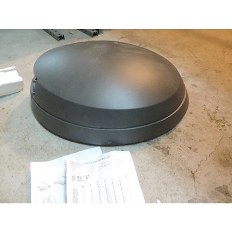 Lanterne Grise Avec Lampe 250W Blanc Chaud 3000K CDM-T G12 Ballast Ferro Pour Mat Ø 60 à 76mm Master City CGP431 PHILIPS 505511 4 Lanterne Grise Avec Lampe 250W Blanc Chaud 3000K CDM-T G12 Ballast Ferro Pour Mat Ø 60 à 76mm Master City CGP431 PHILIPS 505511 – Image 2